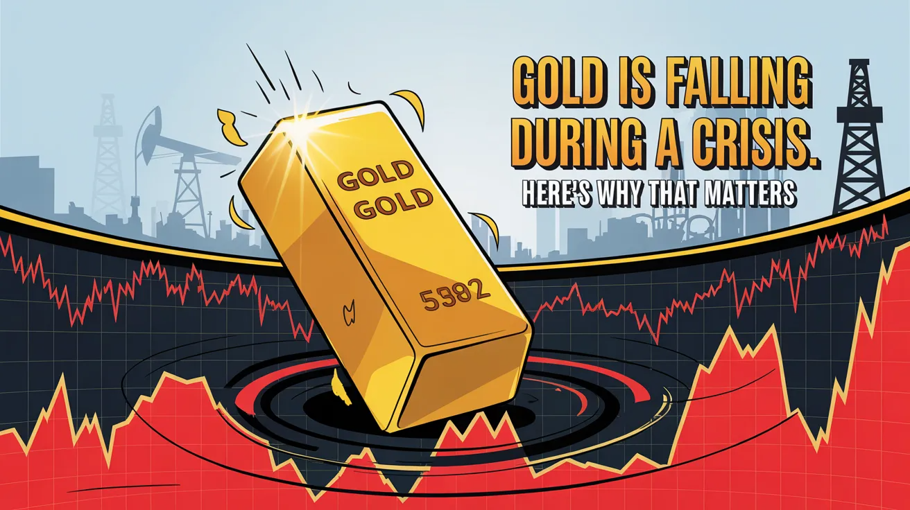 Gold Is Falling During A Crisis. Here’s Why That Matters