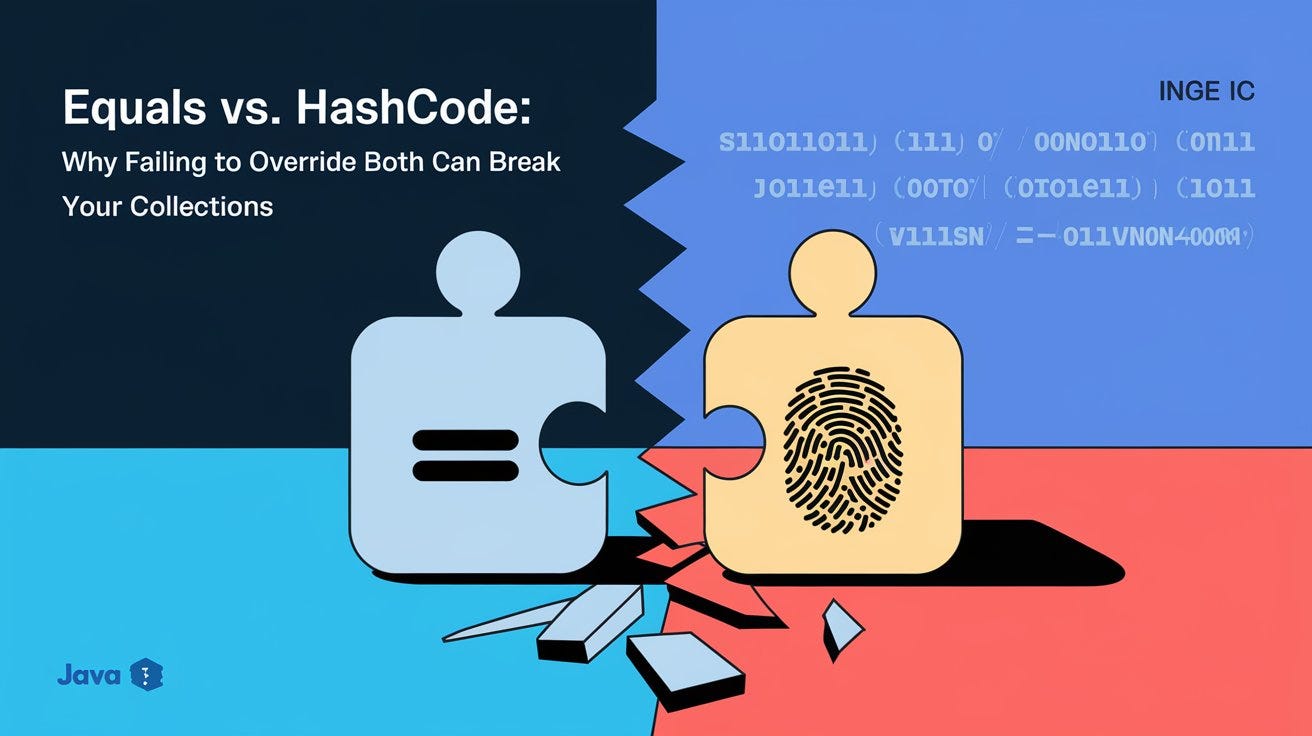 Equals vs. HashCode: Why Failing to Override Both Can Break Your Collections
