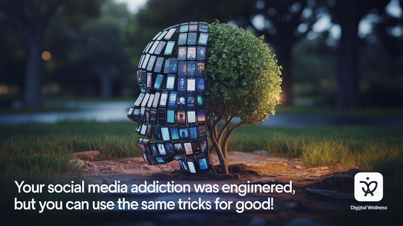 Your Social Media Addiction Was Engineered But You Can Use the Same Tricks for Good!
