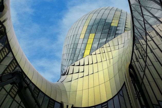 Coated Glass for Commercial Building
