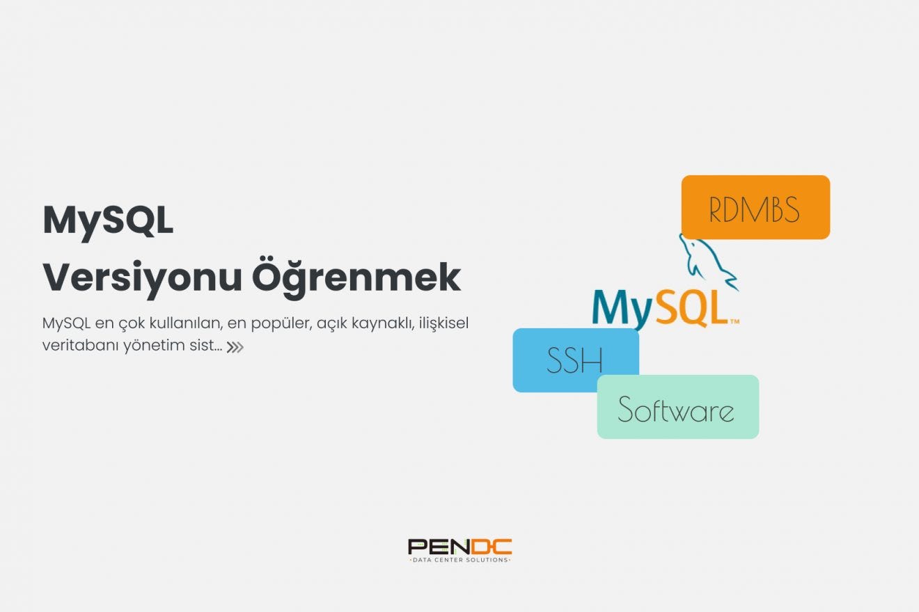 MySQL Versiyonu Öğrenme