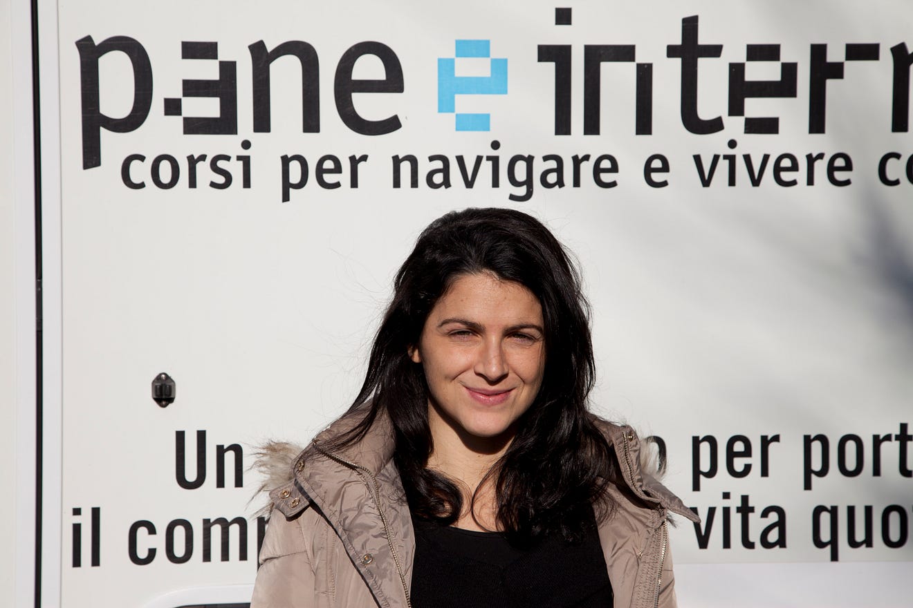 Maria Chiara Delendati, coordinatrice del Punto PEI Pedemontan@