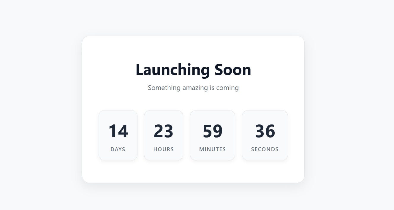 Learn to Build Your First Countdown Timer with HTML, CSS & JavaScript (Perfect for Beginners)