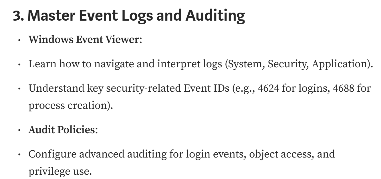 Comprehensive Guide for Security Analysts to Master Windows