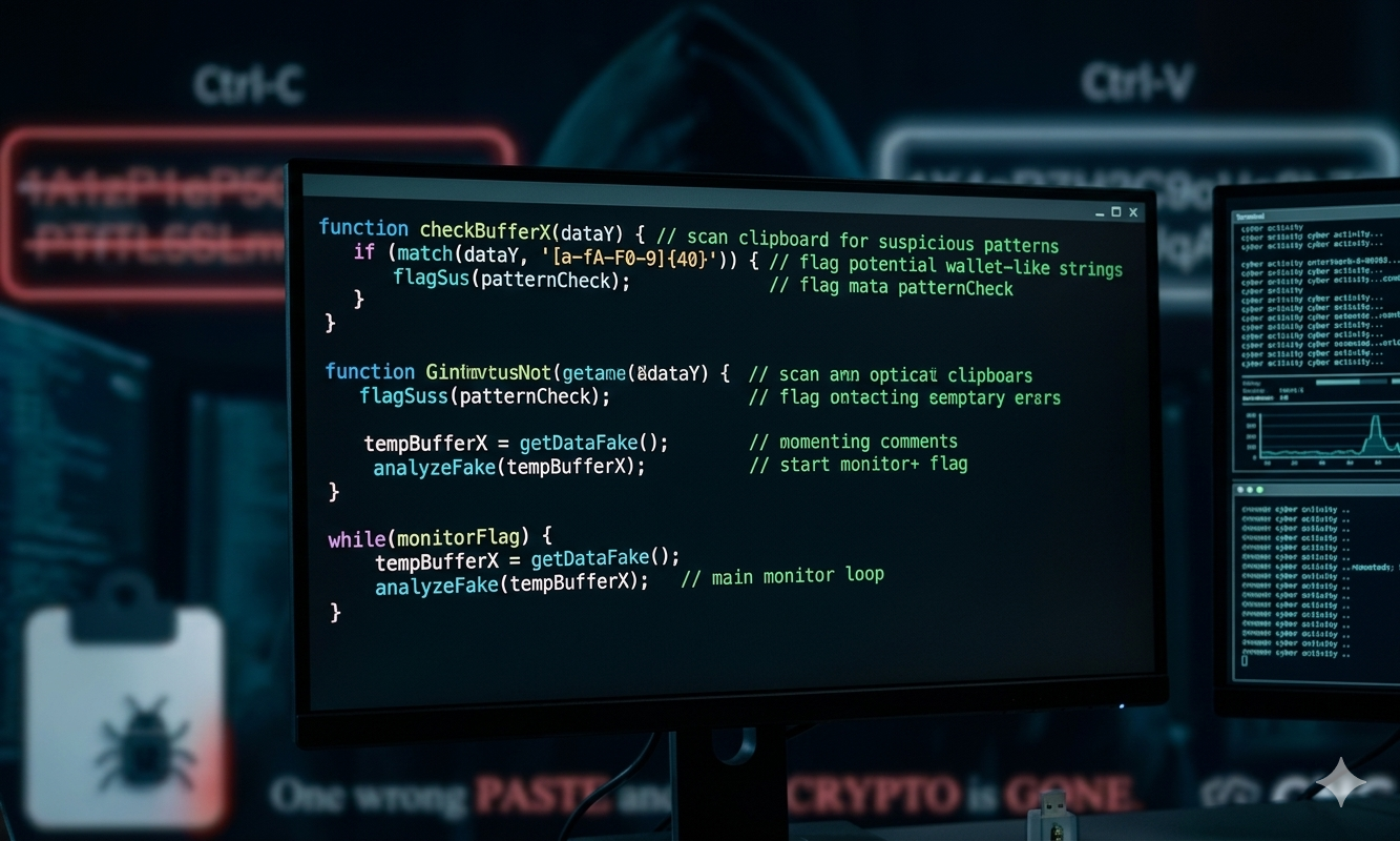 How Clipboard Hijacking Silently Steals Crypto — And Why You’ll Never Notice