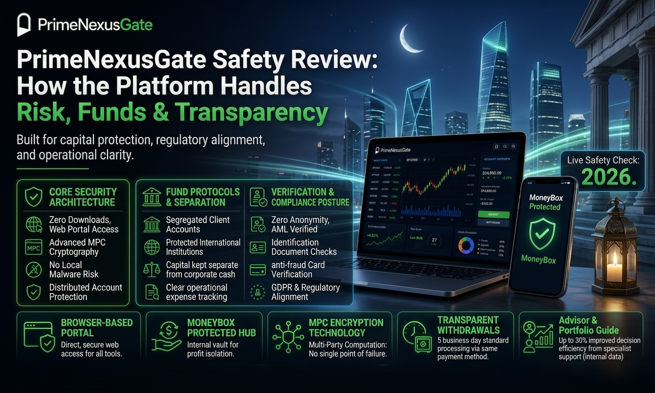 PrimeNexusGate Safety Review: How the Platform Handles Risk, Funds & Transparency
