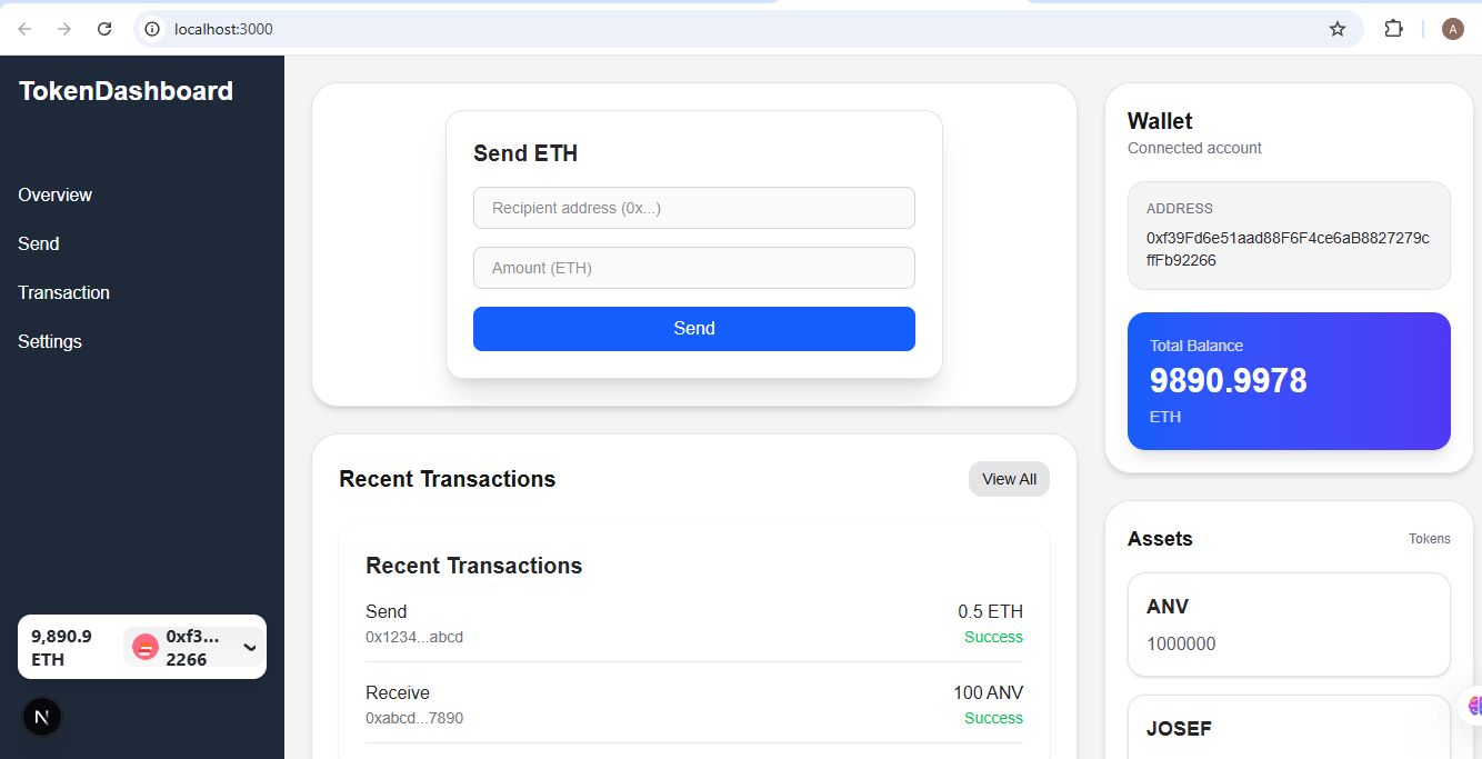 Building My First Web3 Dashboard with Wagmi and RainbowKit