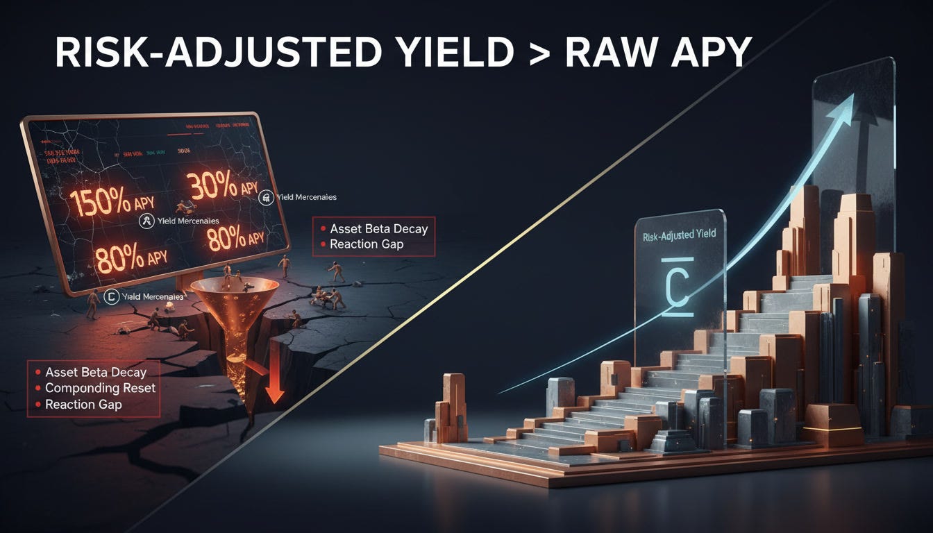 Moving beyond the noise: Why risk-adjusted yield is the new north star