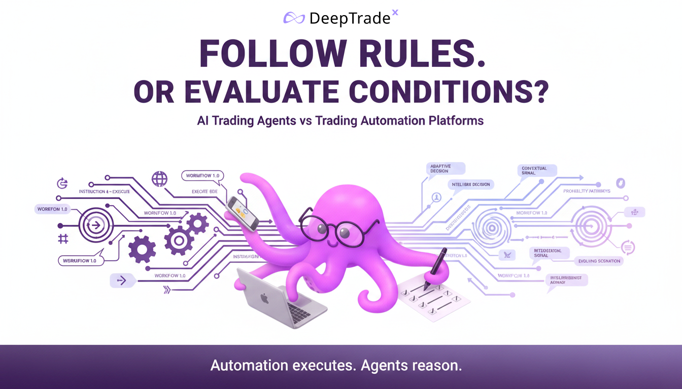 AI Trading Agents vs Trading Automation Platforms: Decision-Making vs Task Automation