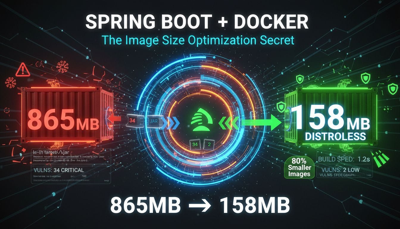 Spring Boot + Docker: The Image Size Optimization Secret DevOps Engineers Don’t Want You to Know
