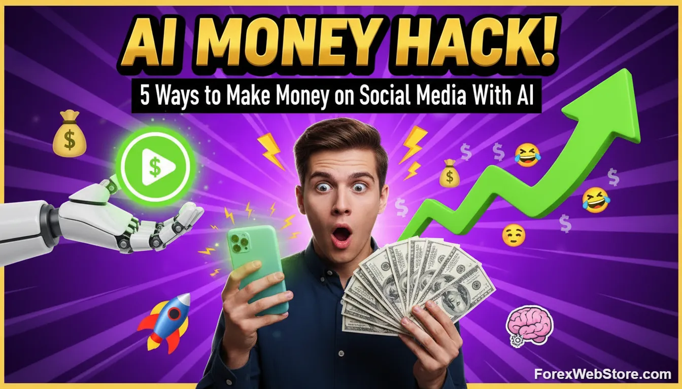 5 Ways to Make Money on Social Media With AI.
