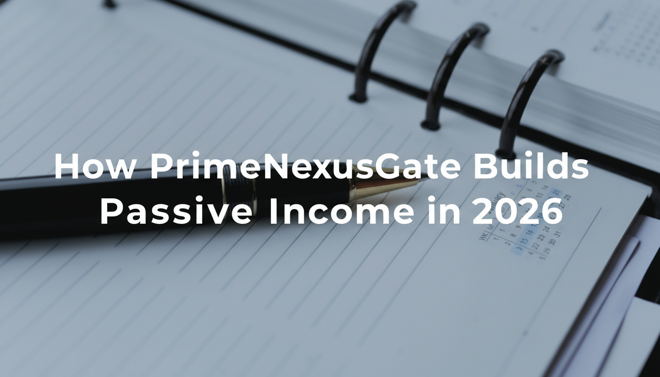 Beyond Active Trading: How PrimeNexusGate Builds Passive Income in 2026
