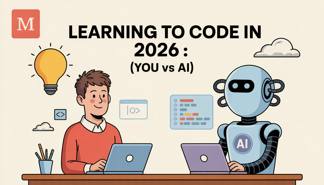Learning to Code in 2026 ( You vs AI)