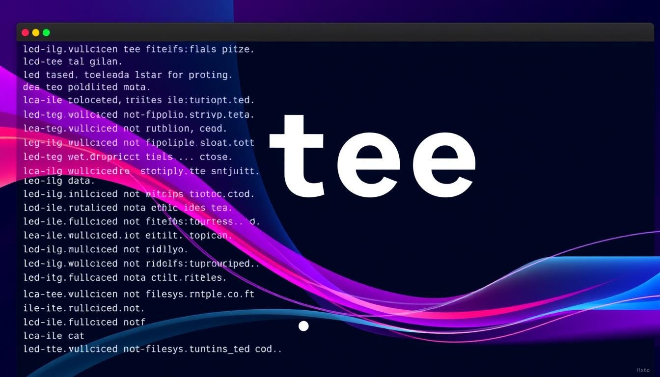 How to Use Tee on Linux — Command Guide