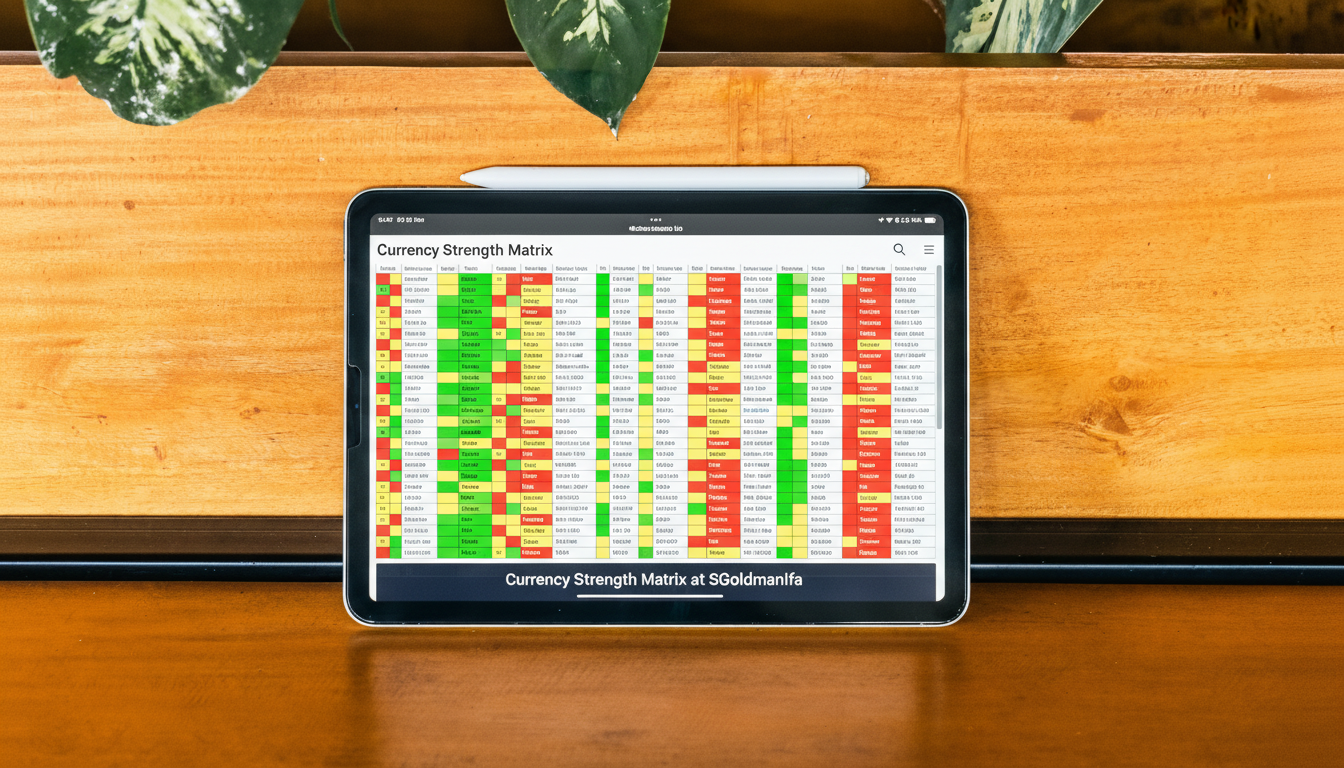 Currency Strength Matrix в SGoldmanIfa: умный подход к определению сильных и слабых валют