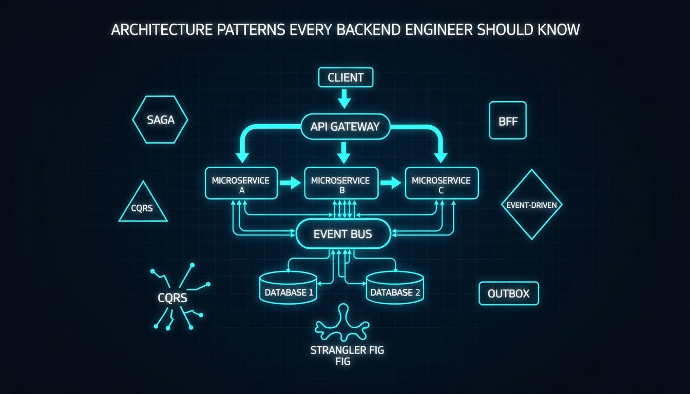 7 Architecture Patterns Every Backend Engineer Should Know