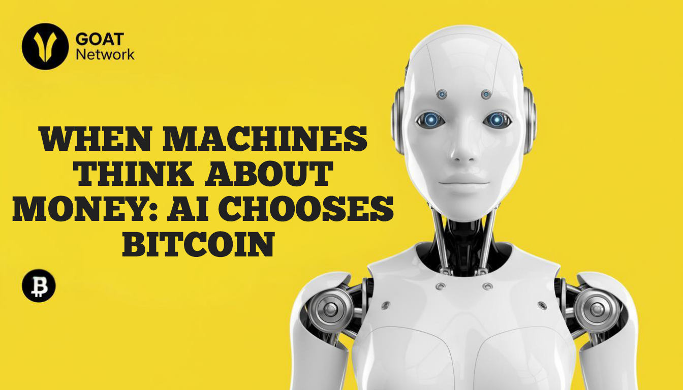 When Machines Think ABout Money: AI Chooses Bitcoin