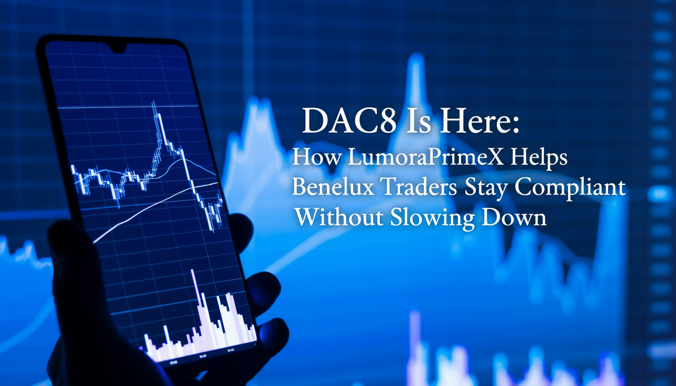 DAC8 Is Here: How LumoraPrimeX Helps Benelux Traders Stay Compliant Without Slowing Down