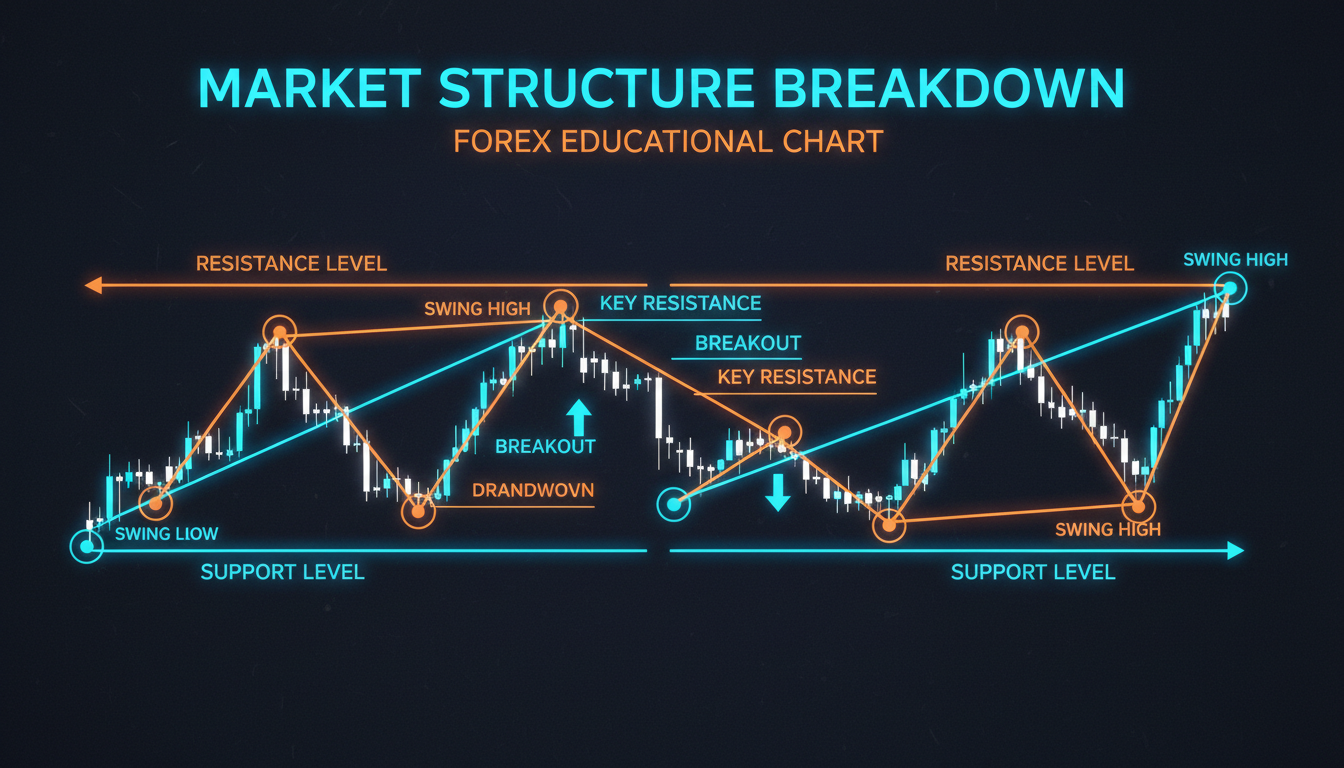 Market Structure Breakthrough: How to Read Price Action Like the Institutions