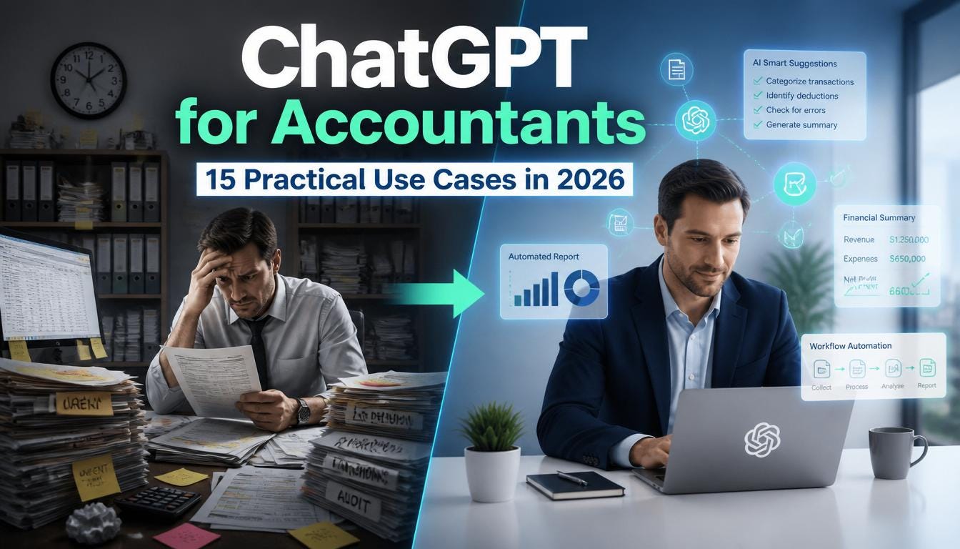 ChatGPT for Accountants: 15 Practical Use Cases in 2026