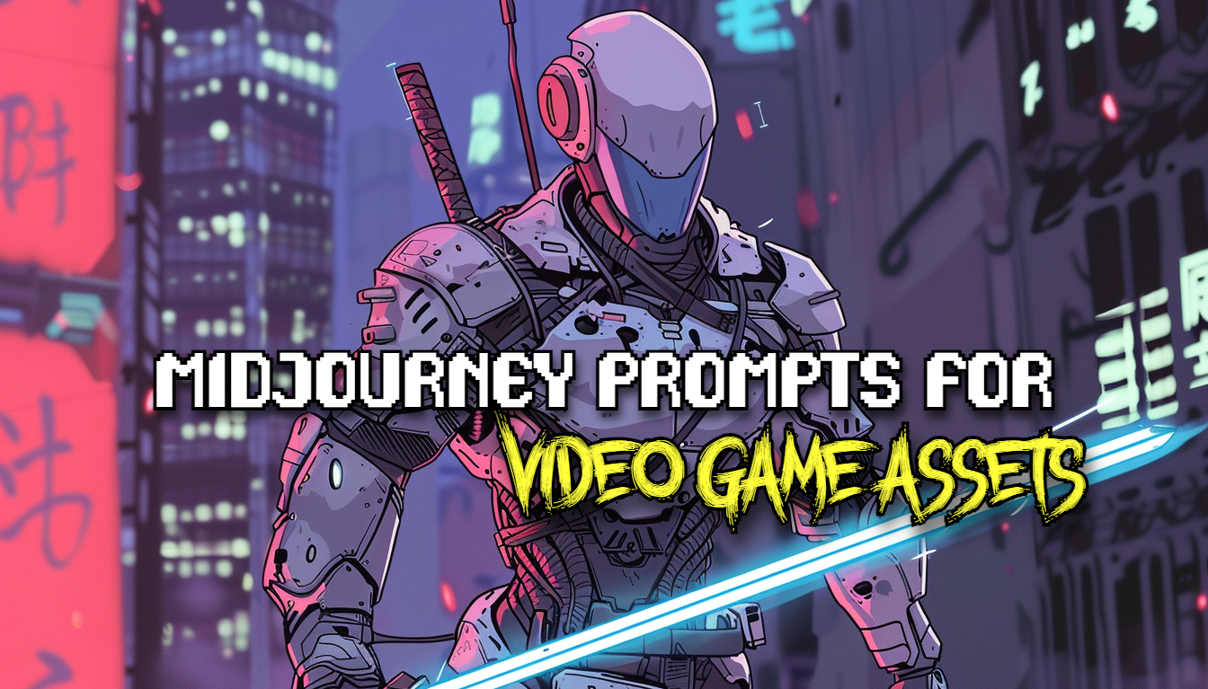 10 Midjourney Prompts for Video Game Assets to Make the Next AAA Hit