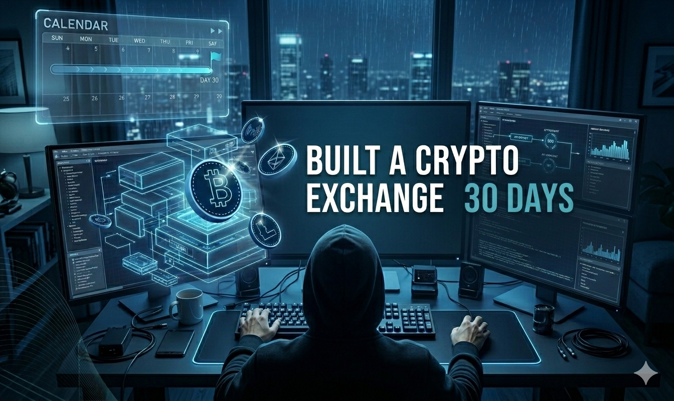 How a Startup Built a Crypto Exchange in Just 30 Days (A Detailed Breakdown)