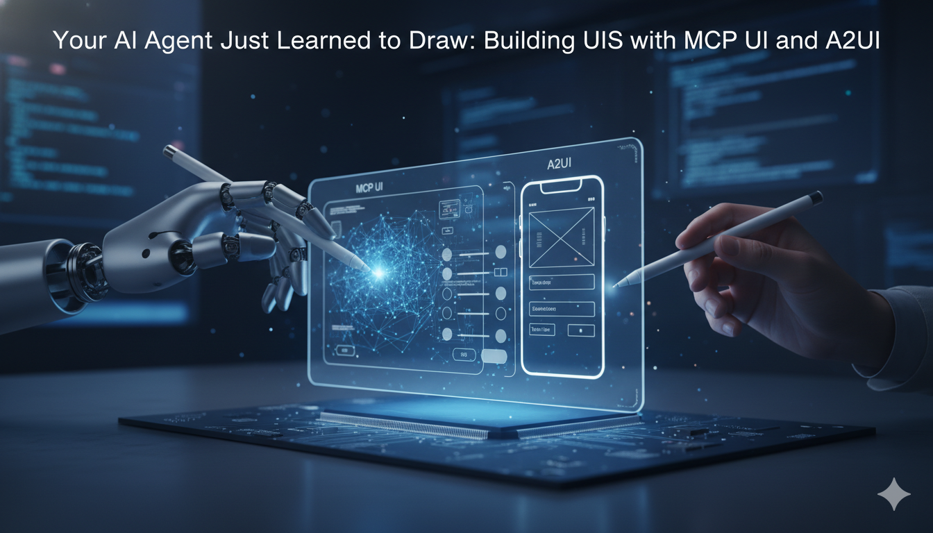 Your AI Agent Just Learned to Draw: Building UIs with MCP UI and A2UI
