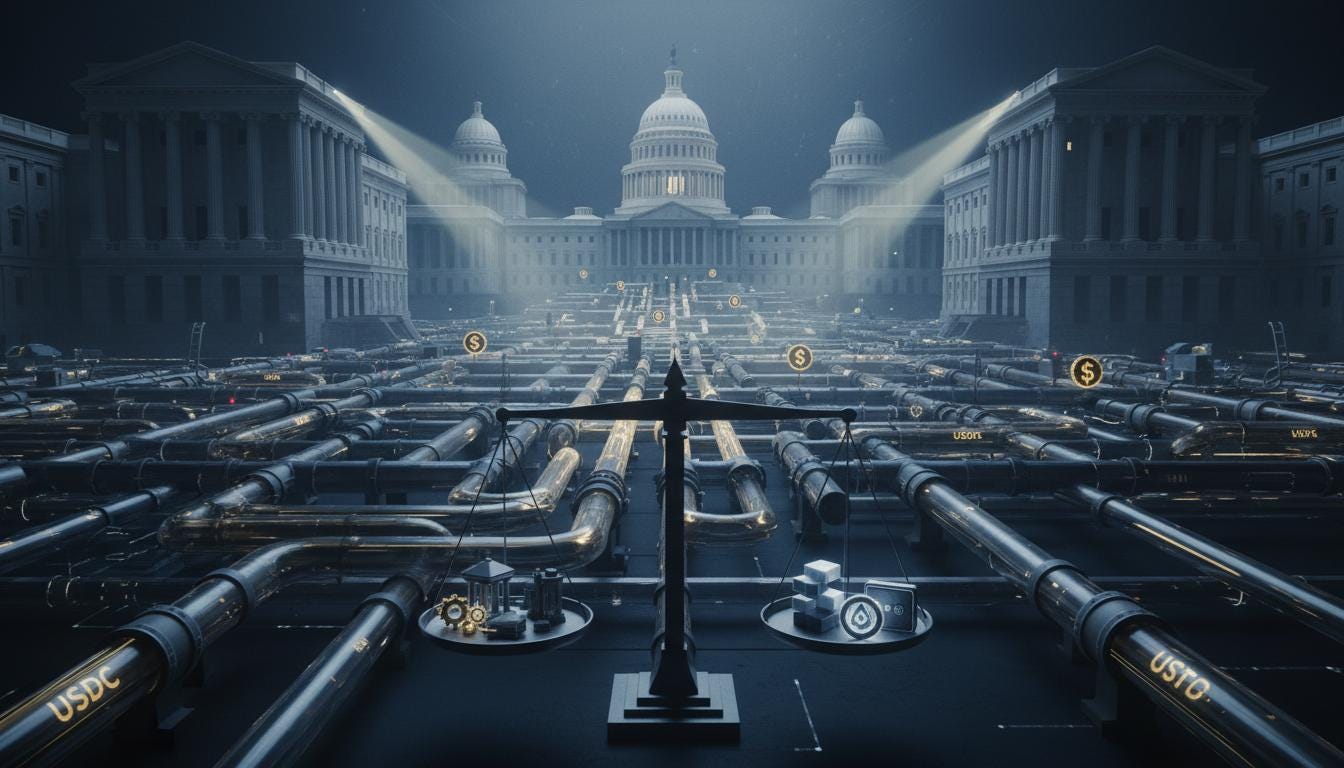The Stablecoin Endgame: How 2026 Became the Year Governments Seized DeFi’s Plumbing