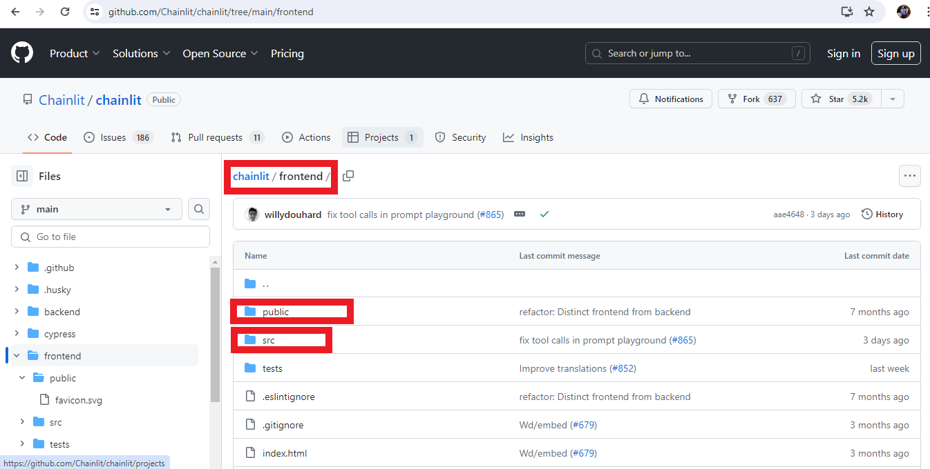 Deploying chainlit application using NGINX