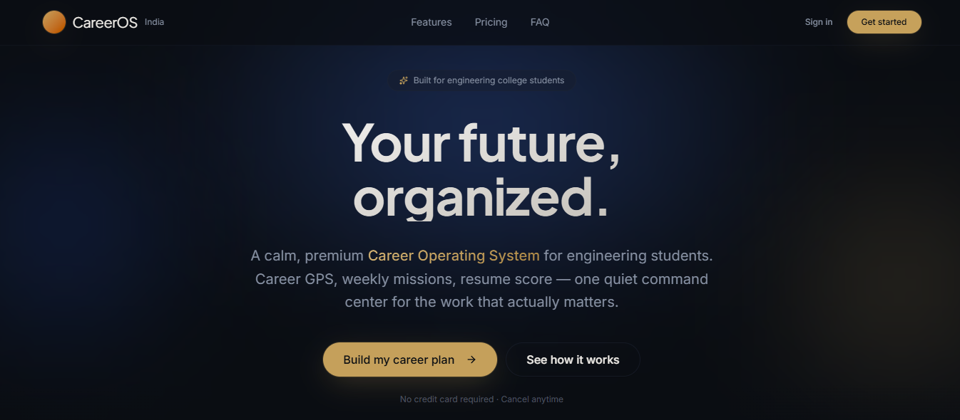 From Idea to MVP: The Story of Building CareerOS