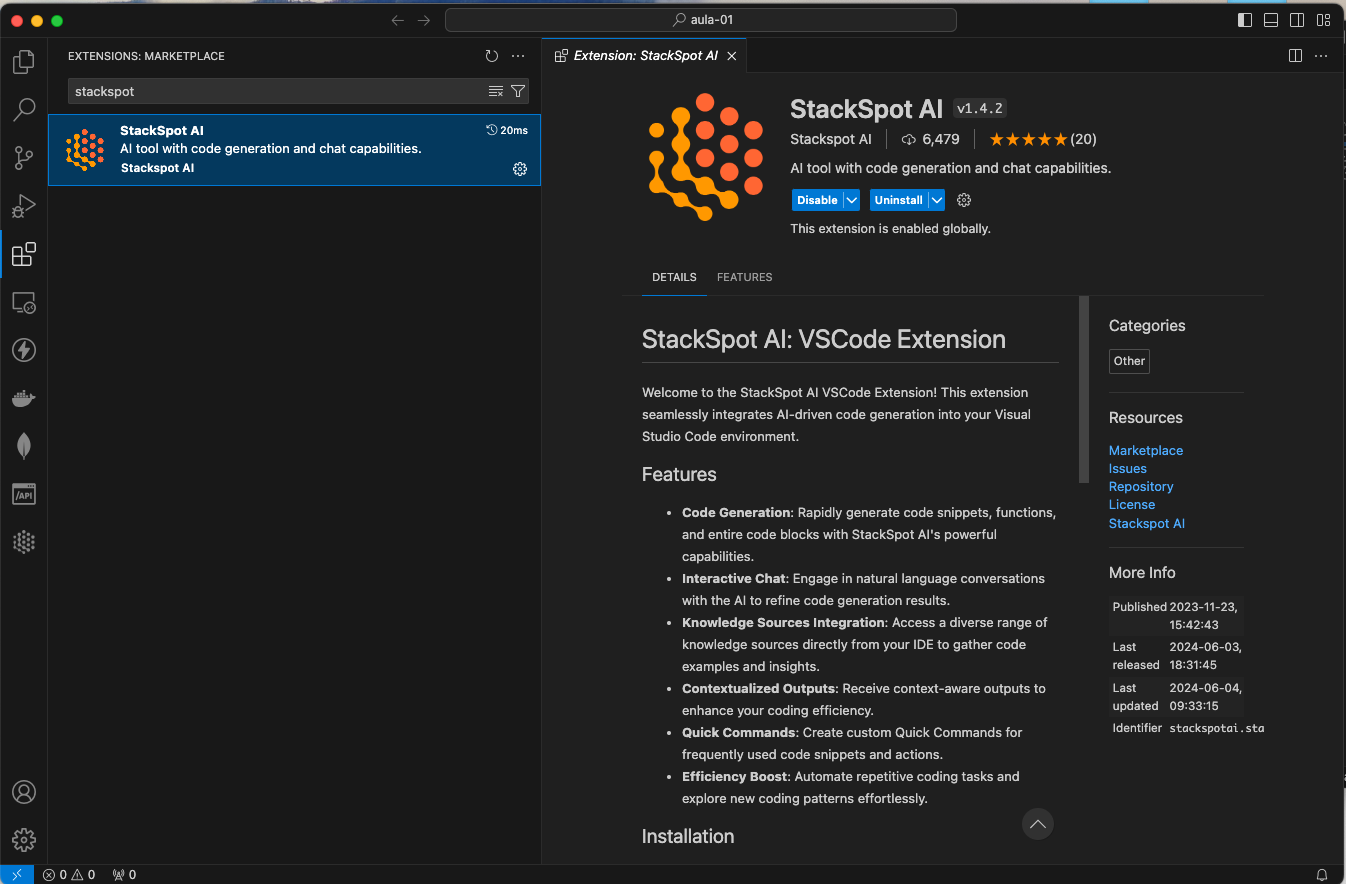 Introdução ao StackSpot AI , LLM de uma forma incrível