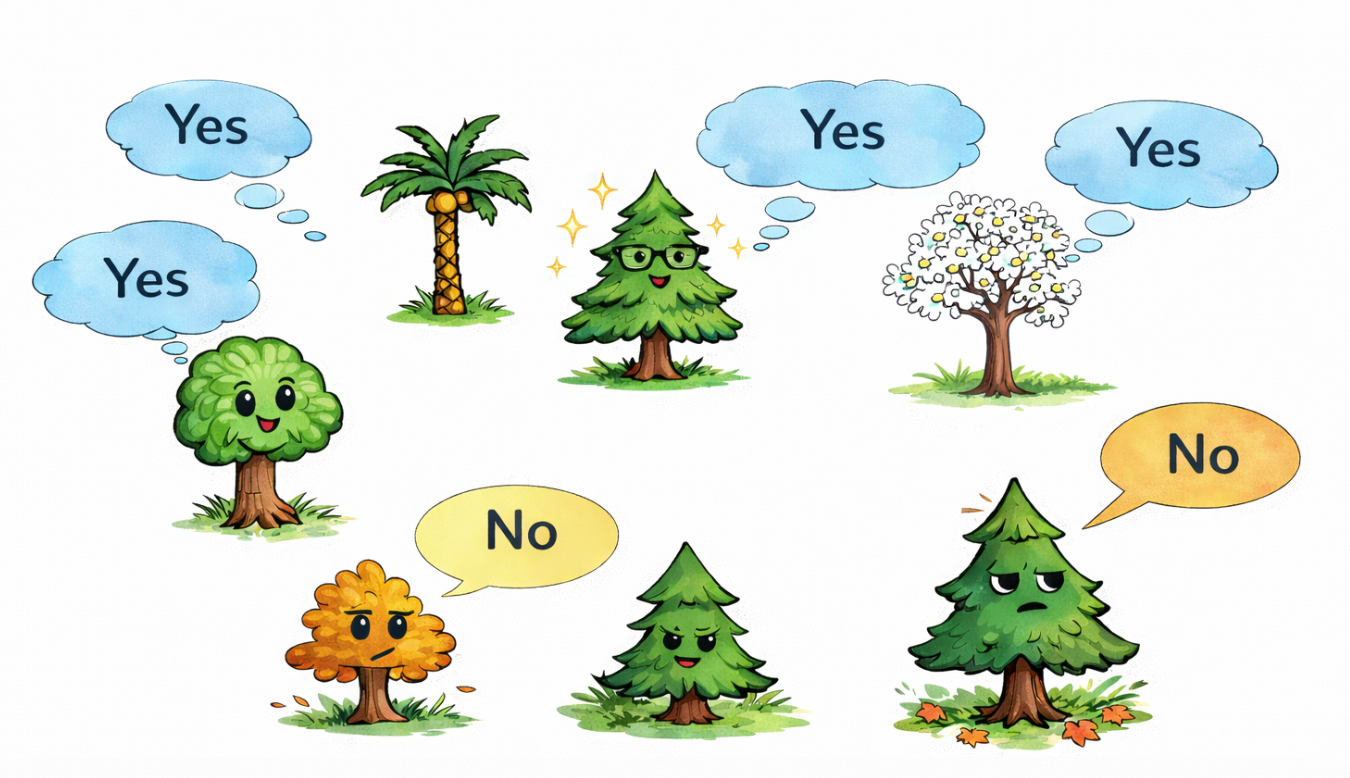 Random Forest Explained: Why One Tree Is Smart, but a Forest Is Safer