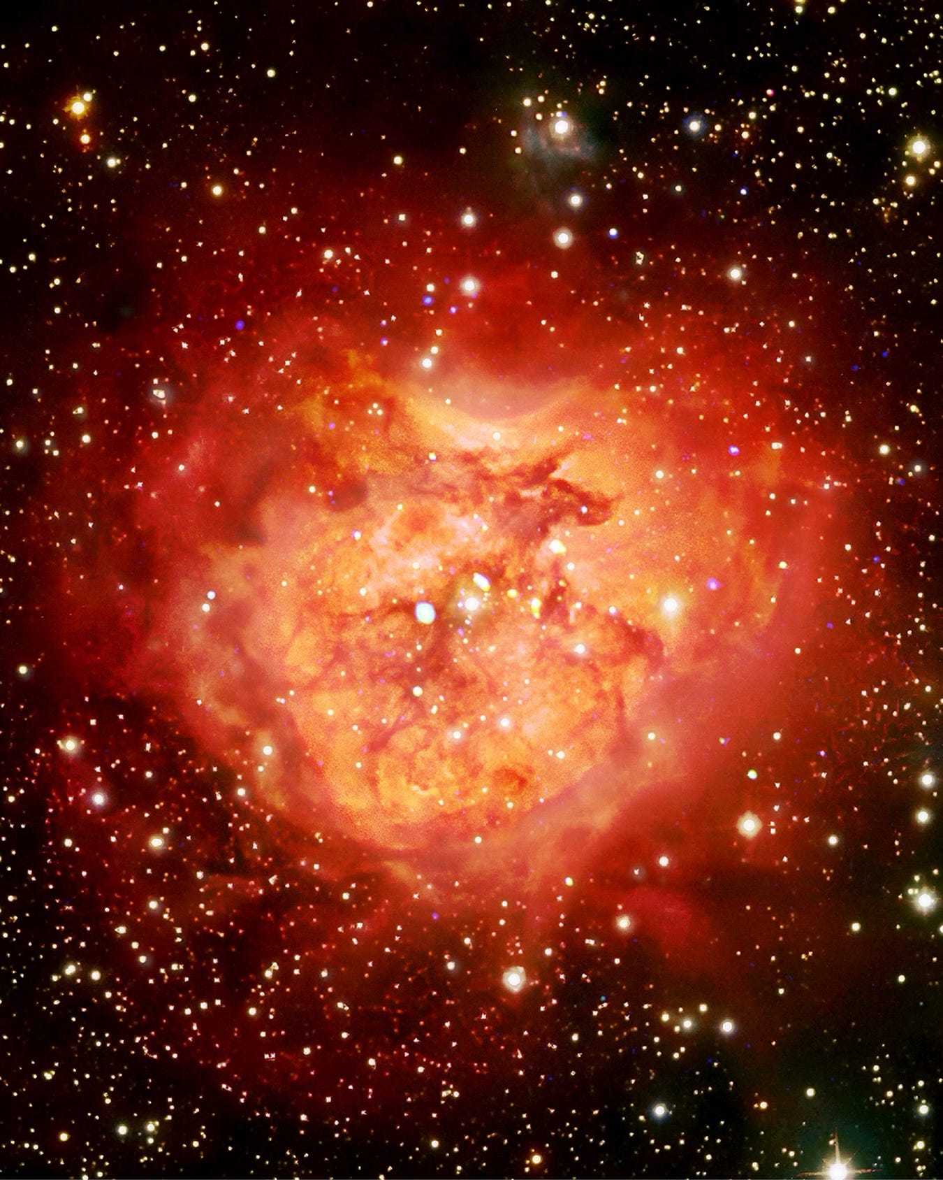 A Cosmic Valentine: The Heart of the Cocoon Nebula