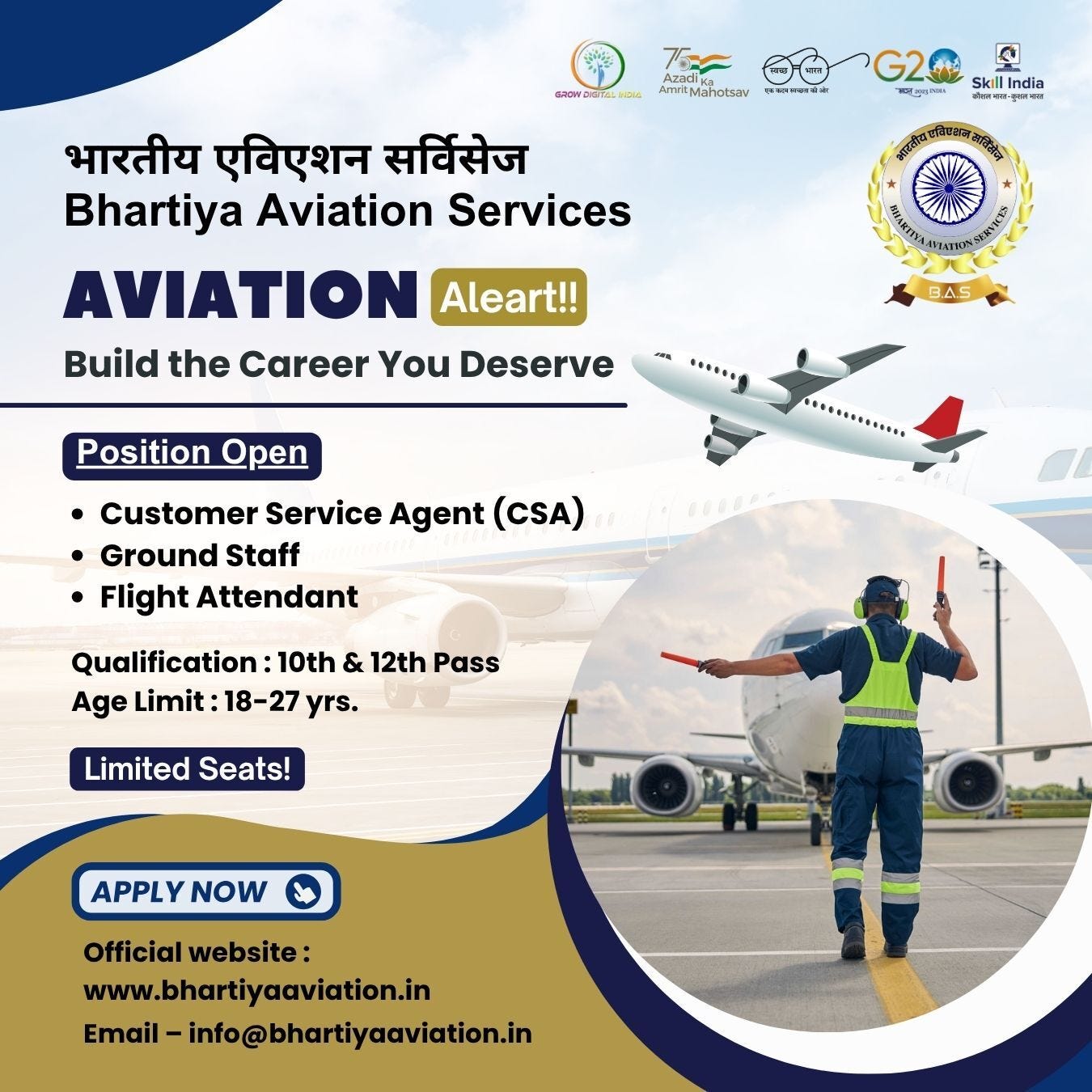 Airport Ground Staff Jobs?—?Apply for Latest Vacancies Today