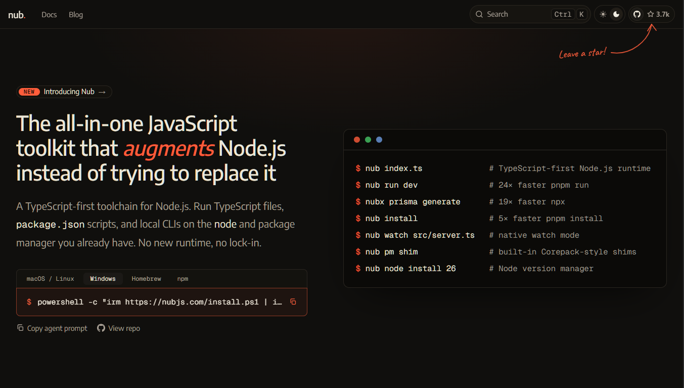 I Tried Nub, the New Node.js Toolkit That Wants to Replace npm, npx, tsx, pnpm, and nvm