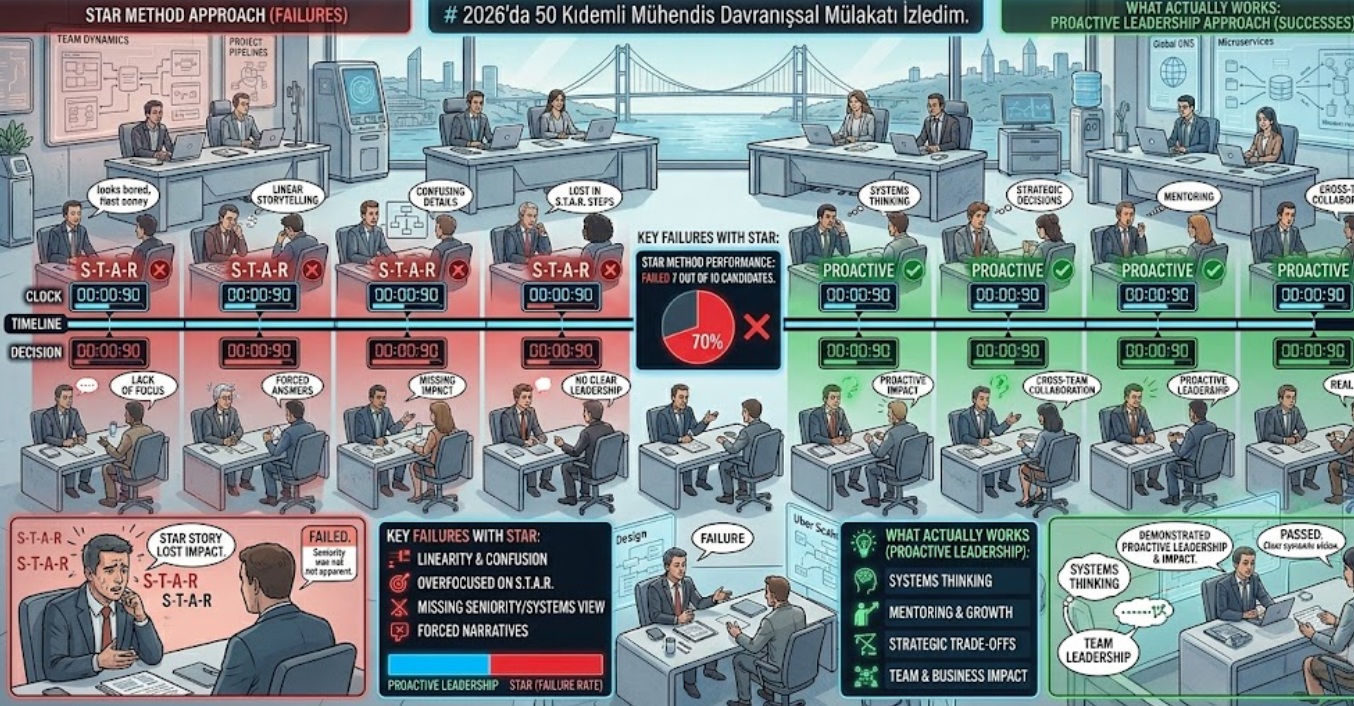 I Watched 50 Senior Engineer Behavioral Interviews in 2026. STAR Failed 7 Out of 10 Candidates.