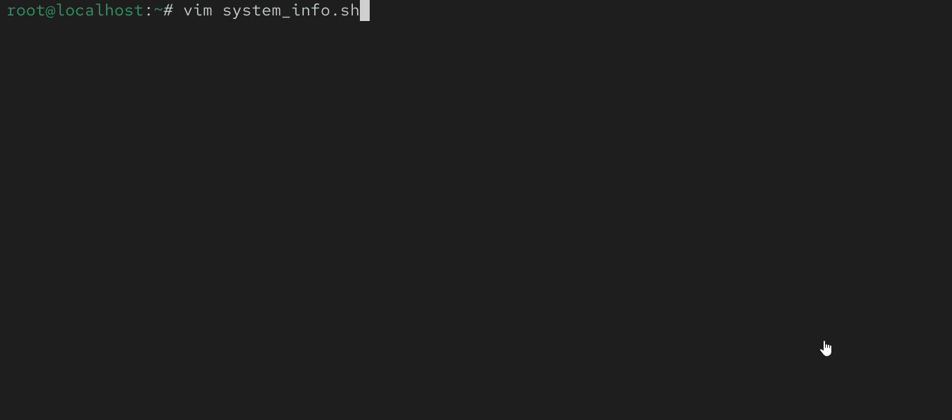 Bash scripting (basics)
