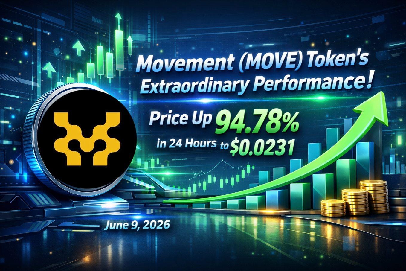 Movement (MOVE) Token’s Extraordinary Performance — Price Increases by 94.78%