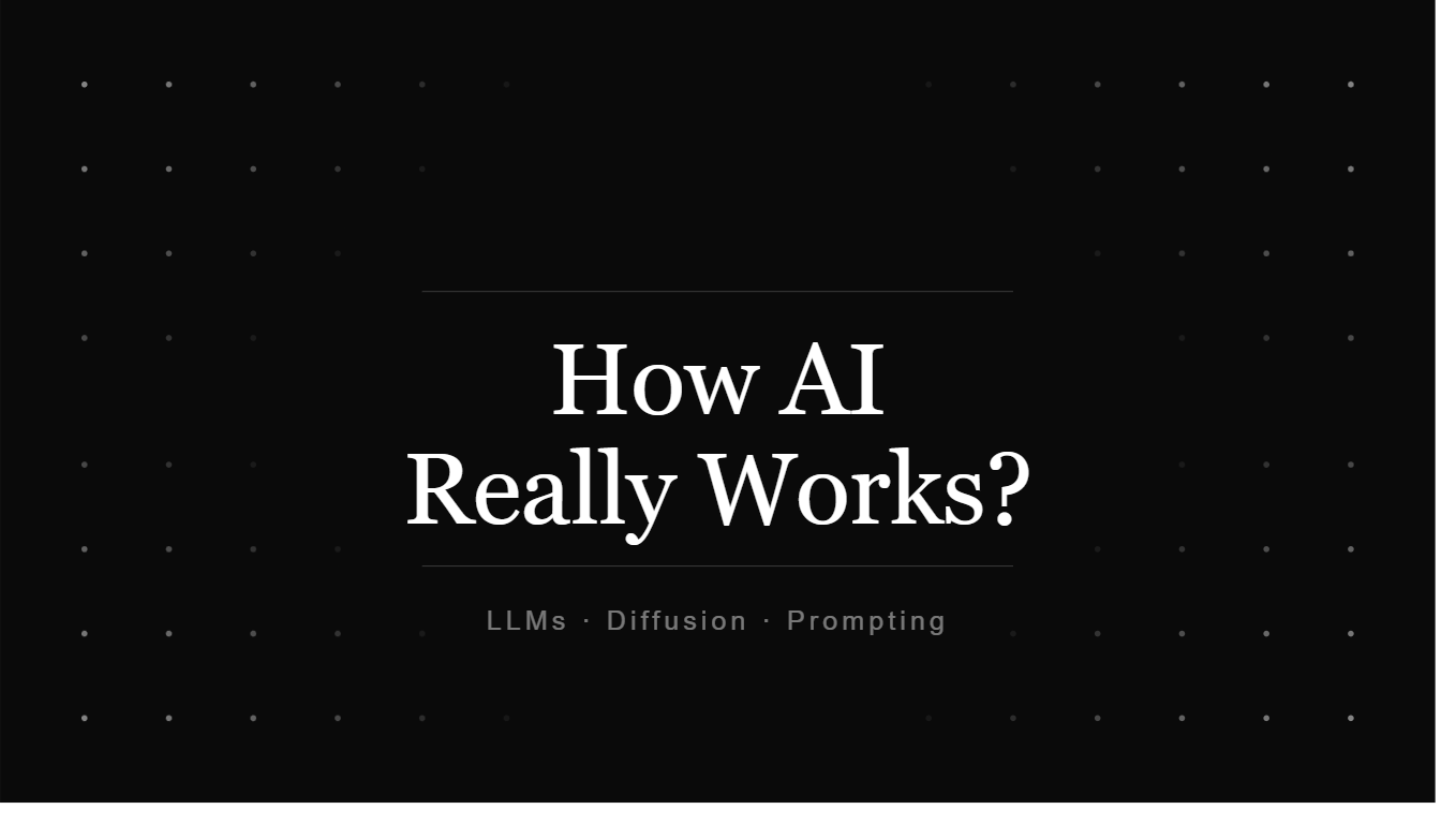 How AI Really Works: Everything You Were Too Afraid to Ask