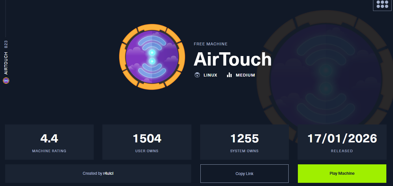 AirTouch HTB Writeup