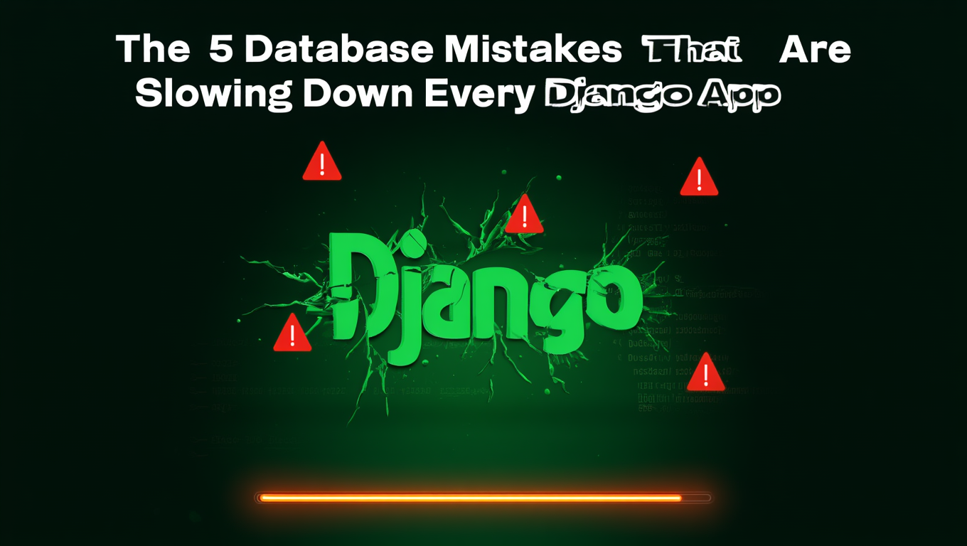 The 5 Database Mistakes That Are Slowing Down Every Django App