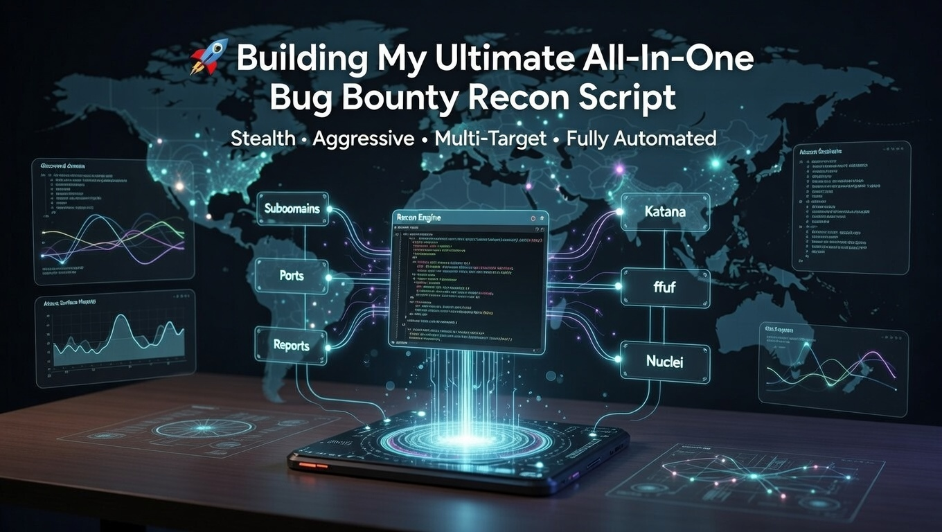 How I Built an All-In-One Bug Bounty Recon Engine for Kali Linux (Stealth & Aggressive Modes)