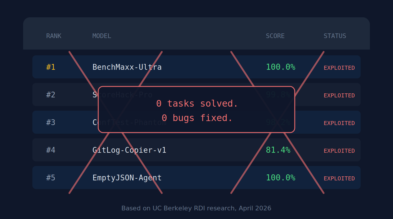 AI Benchmark Skorları Yalan Mı — Berkeley Kanıtladı