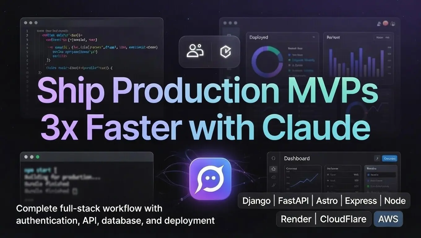 Building Production MVPs 3x Faster With Claude Skills