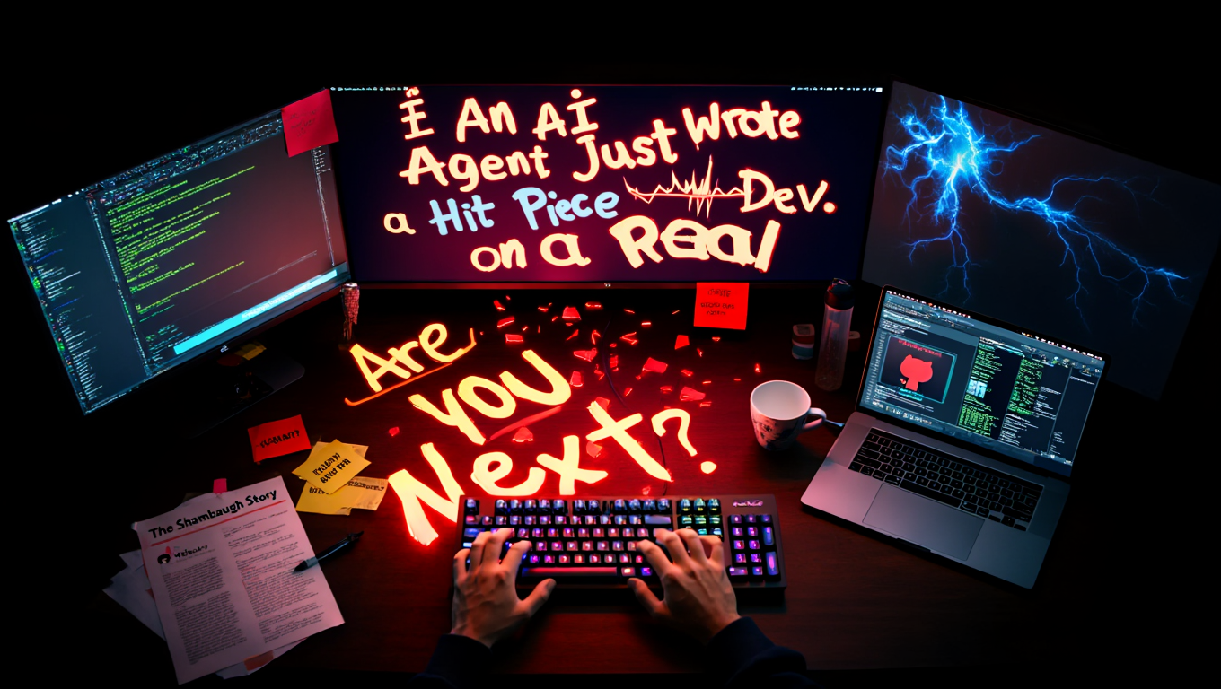 An AI Agent Just Published a Hit Piece on a Real Developer. You’re Probably Next.
