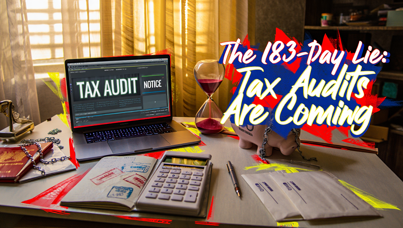 The 183-Day Lie: Why 2026 is the Year Digital Nomads Get Audited (And How to Protect Yourself)