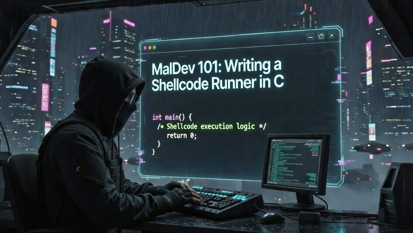 MalDev 101: Writing Your First Shellcode Runner in C
