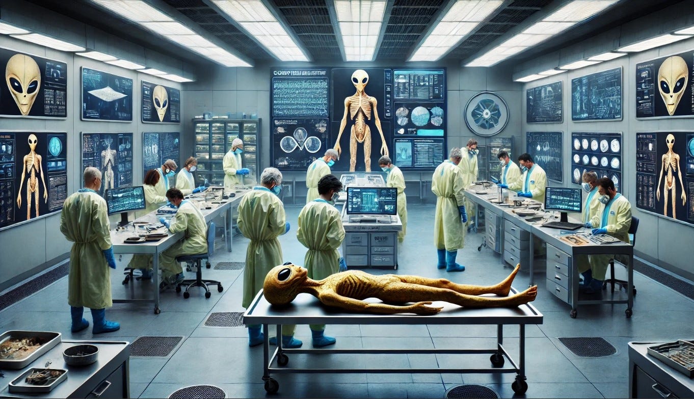The Anatomy of Extraterrestrial Beings: Insights from Area 51