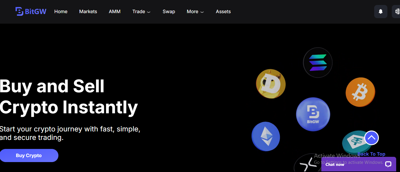Buy and Sell Crypto Instantly