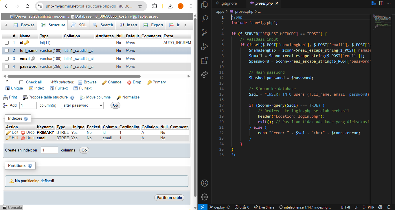 Project Website “KOSTIN” #2